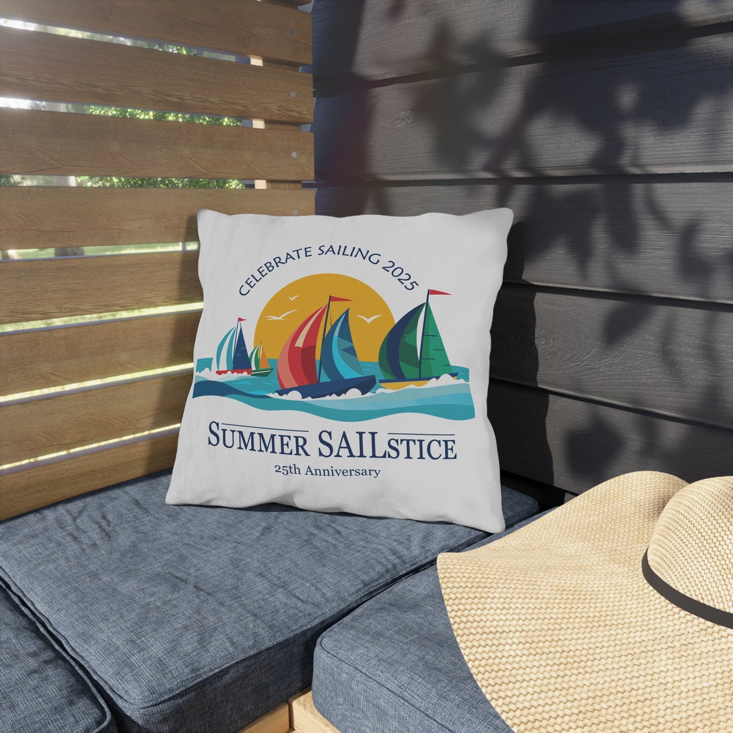 NEW!! 2025 Summer Sailstice Outdoor Pillows