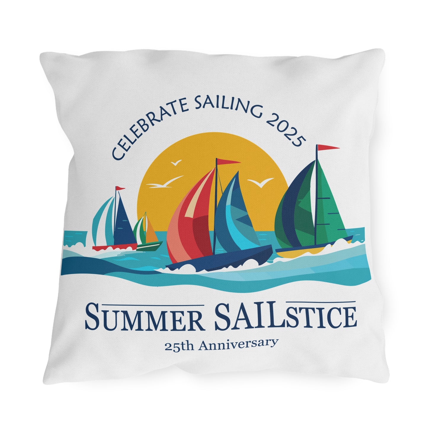NEW!! 2025 Summer Sailstice Outdoor Pillows
