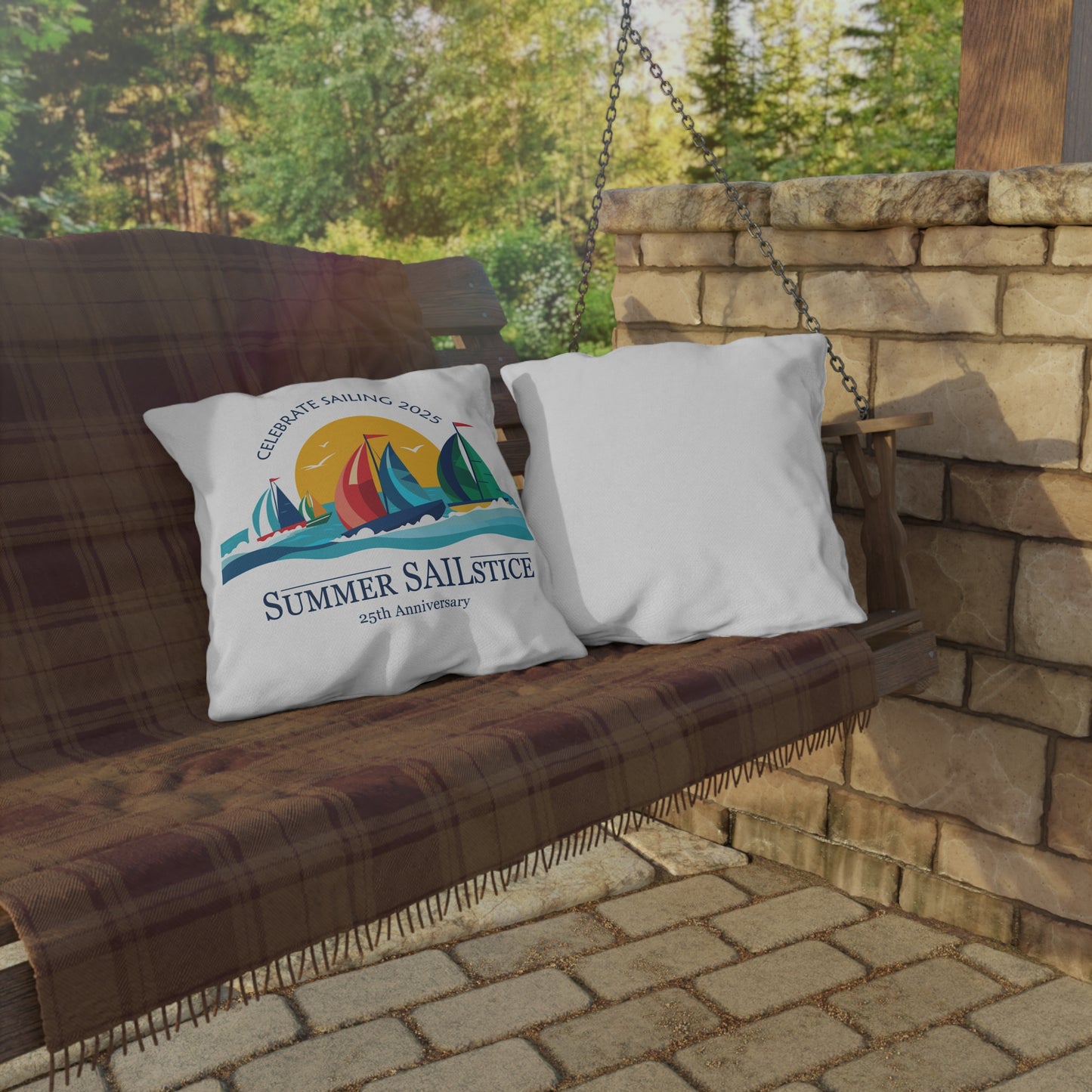 NEW!! 2025 Summer Sailstice Outdoor Pillows