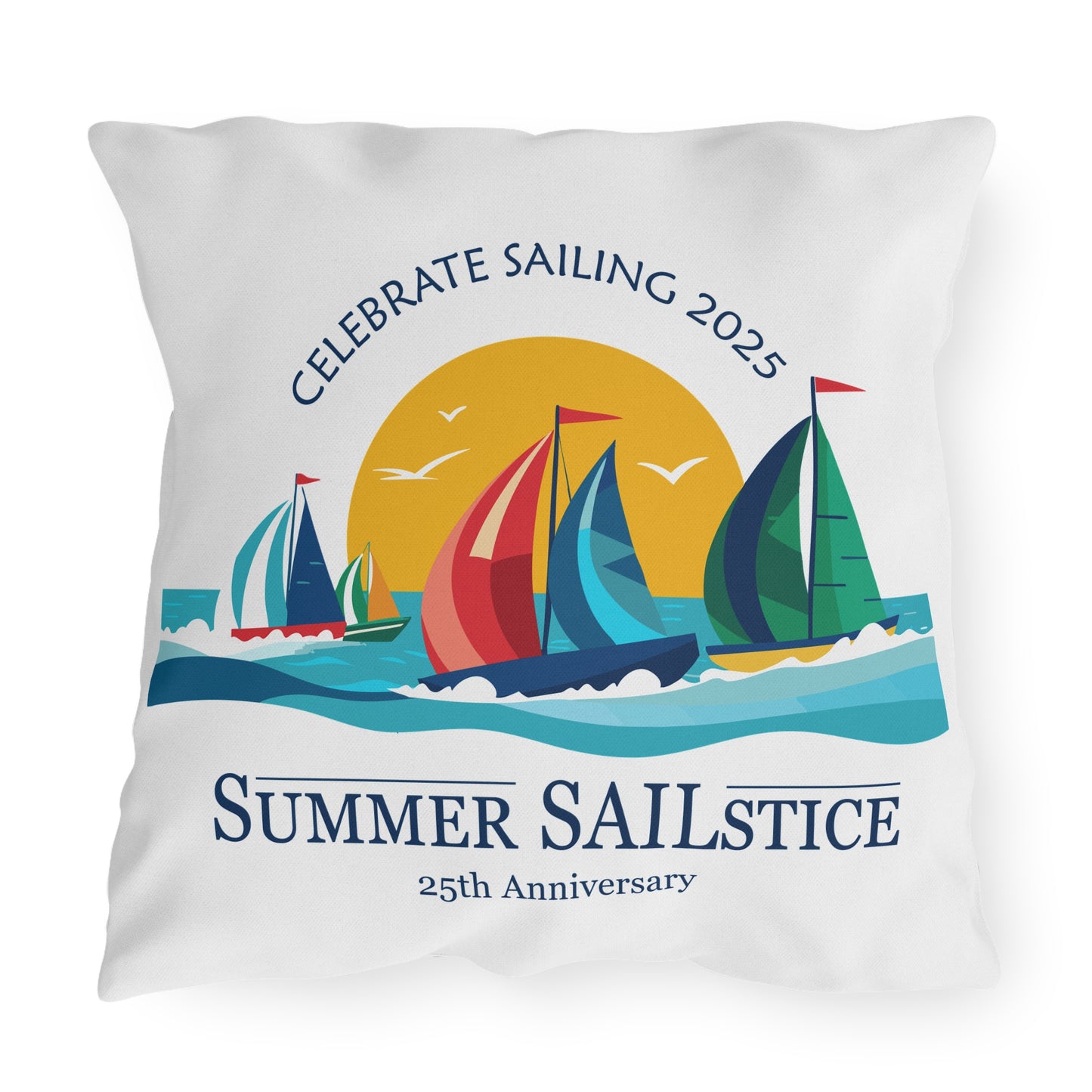 NEW!! 2025 Summer Sailstice Outdoor Pillows