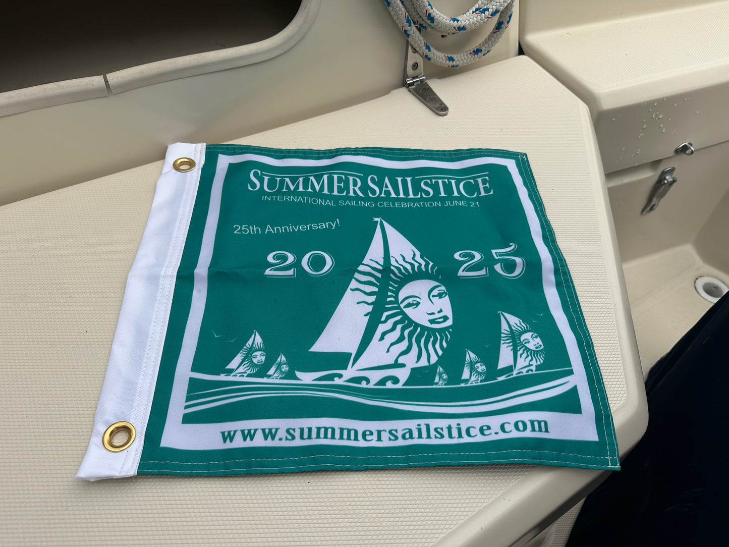 NEW!! 2025 Summer Sailstice Burgee
