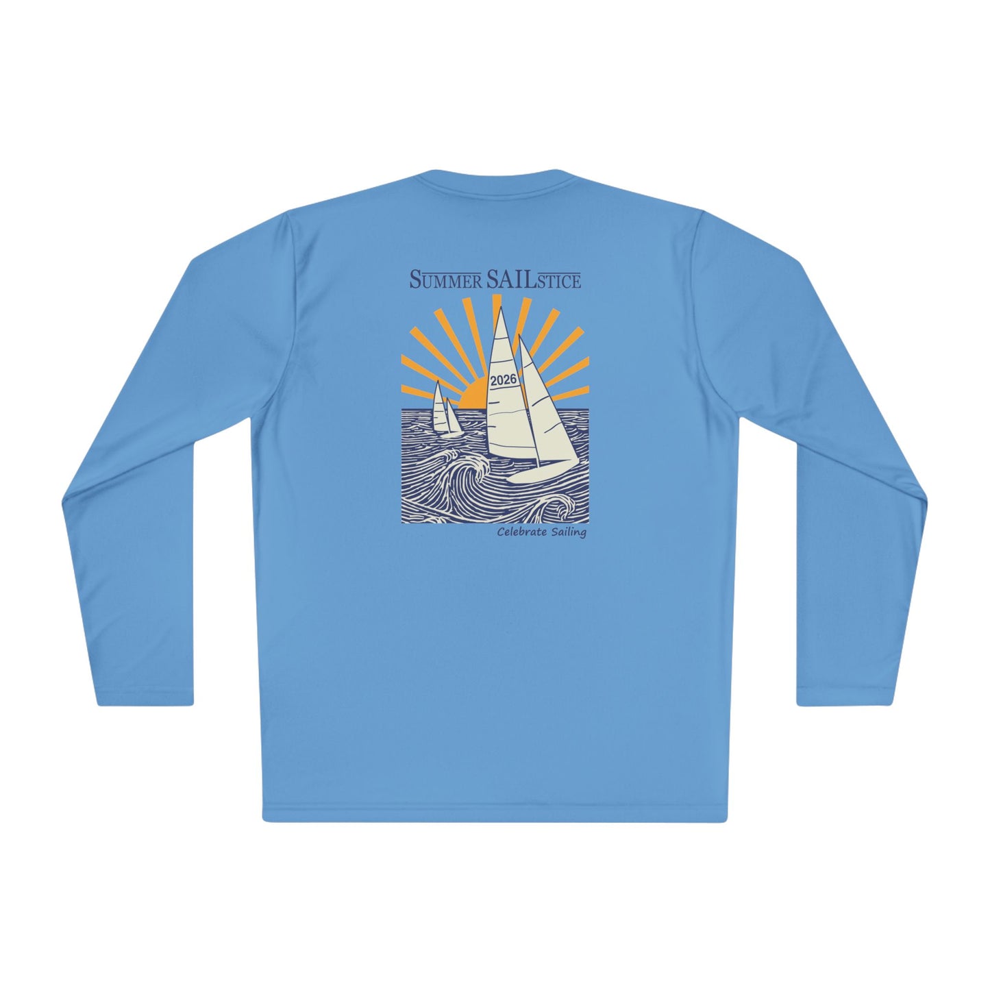 NEW!! 2026 Lightweight Athletic Fit Moisture-Wicking Long Sleeve Tee, 2-Sided
