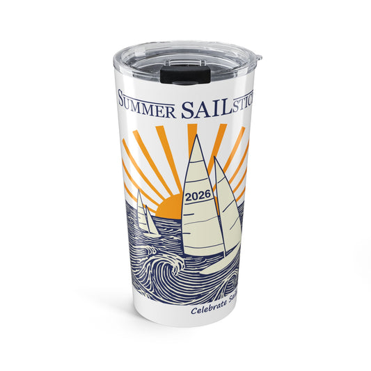 NEW!! 2026 Summer Sailstice Tumbler 20oz