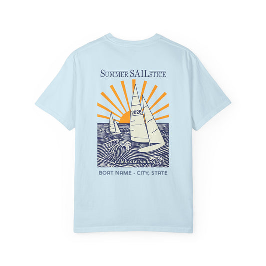 NEW!! 2026 Summer Sailstice Cotton T-shirt - Personalization Optional