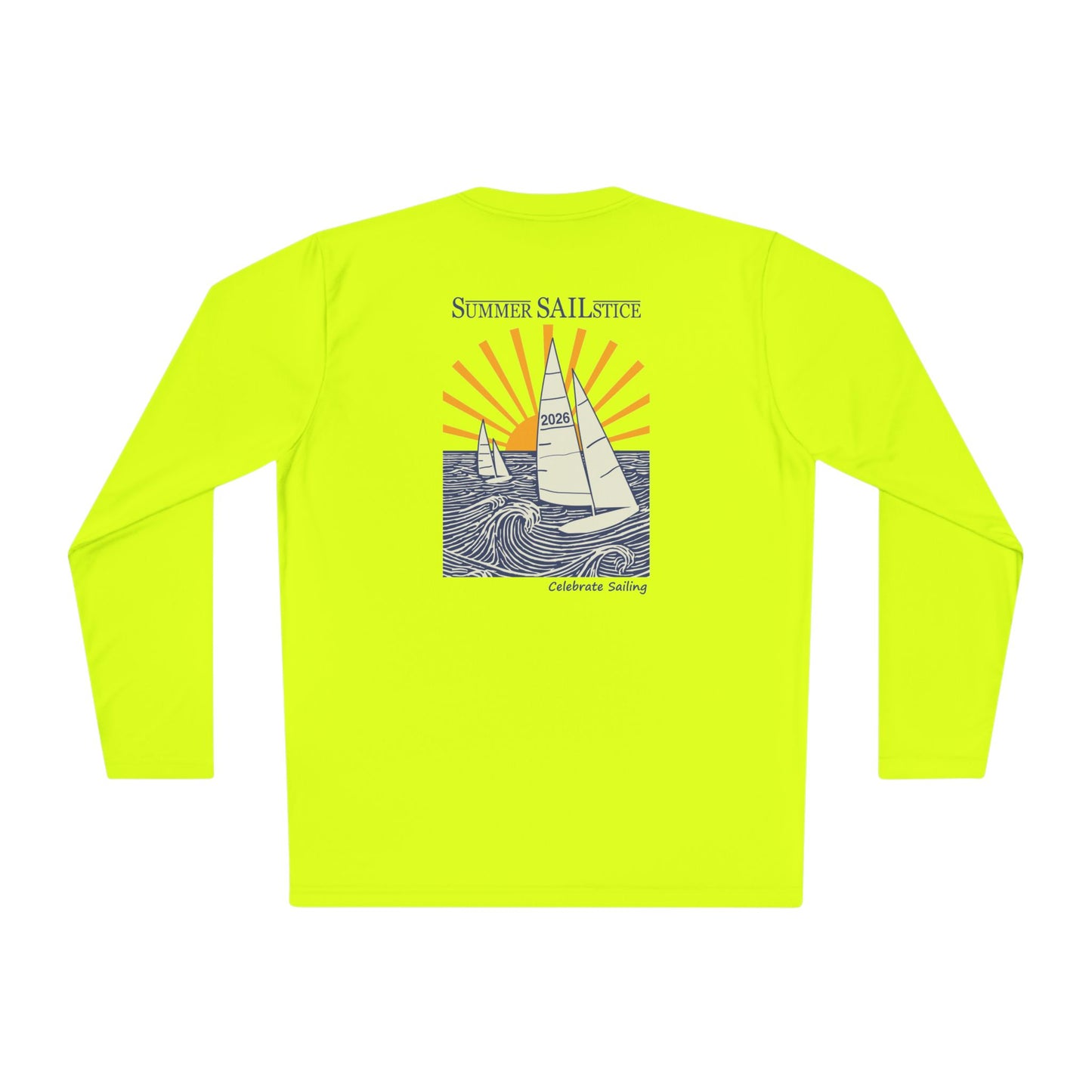 NEW!! 2026 Lightweight Athletic Fit Moisture-Wicking Long Sleeve Tee, 2-Sided
