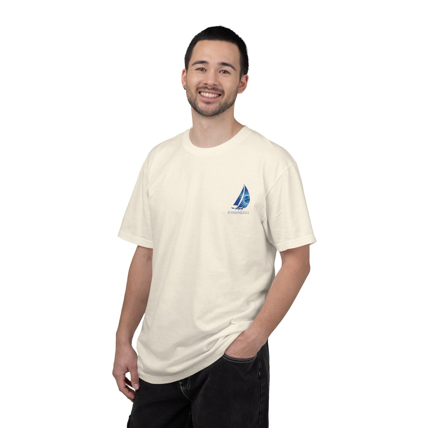 NEW!! 2026 Summer Sailstice Comfort Colors 1717 Cotton T-shirt - Personalization Optional, 2-Sided