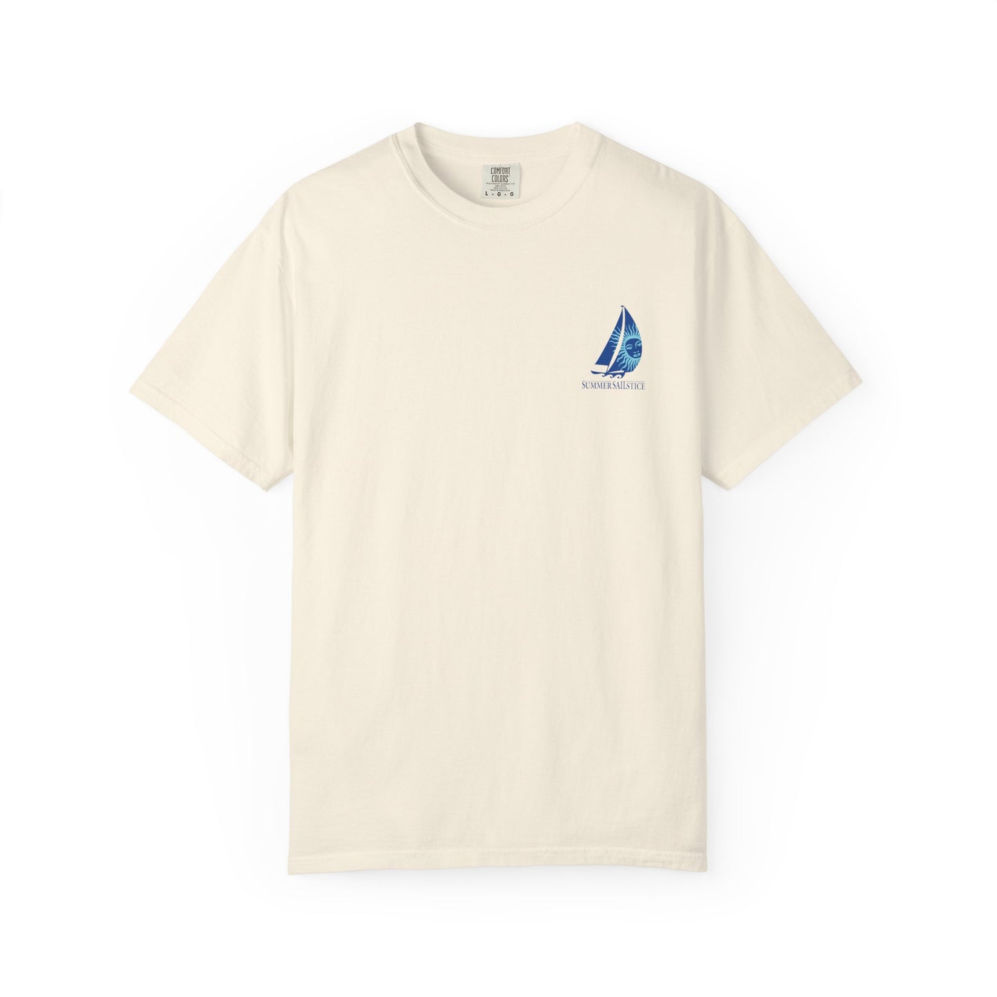 NEW!! 2026 Summer Sailstice Comfort Colors 1717 Cotton T-shirt - Personalization Optional, 2-Sided
