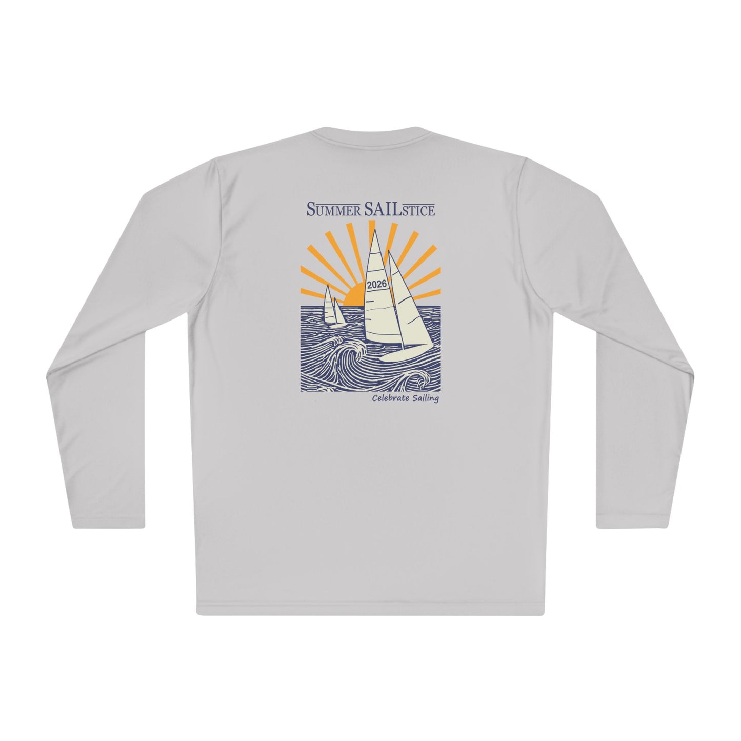 NEW!! 2026 Lightweight Athletic Fit Moisture-Wicking Long Sleeve Tee, 2-Sided