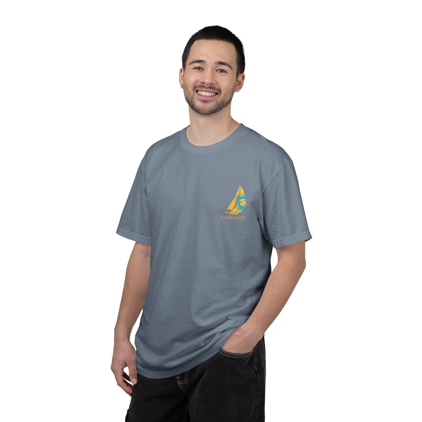 NEW!! 2026 Summer Sailstice Comfort Colors 1717 Cotton T-shirt - Personalization Optional, 2-Sided