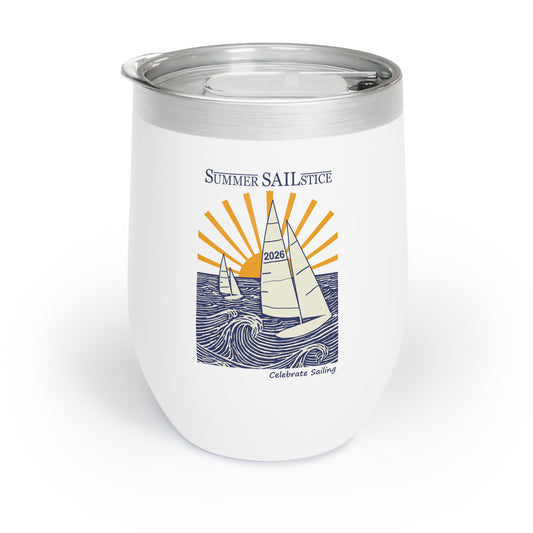 NEW!! 2026 Summer Sailstice Chill Wine Tumbler