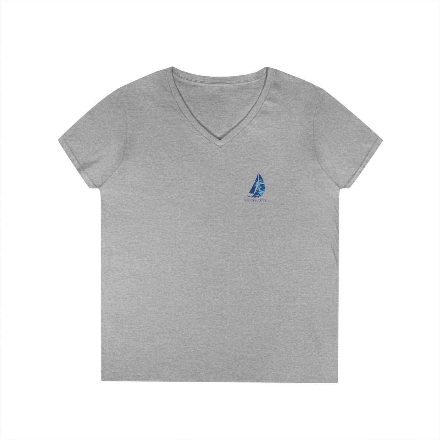New! 2026 Summer Sailstice Ladies' V-Neck T-Shirt – (Personalization Optional) 2-Sided