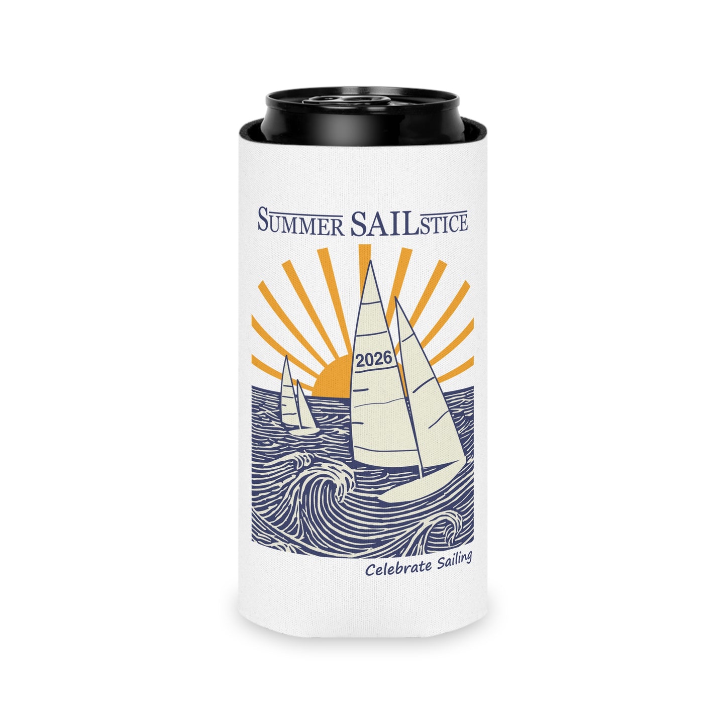 NEW!! 2026 Summer Sailstice Can Cooler
