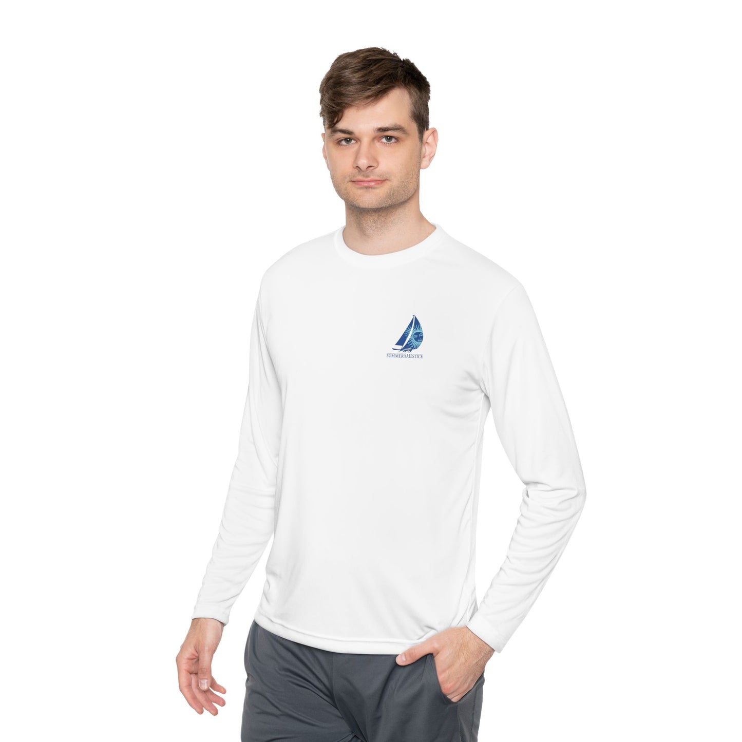NEW!! 2026 Lightweight Athletic Fit Moisture-Wicking Long Sleeve Tee, 2-Sided