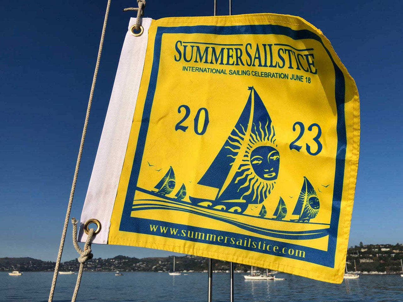 Summer Sailstice Burgee 2023
